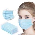 Wholesale Large stock face mask 3ply Disposable medical mask non-woven anti-dust
