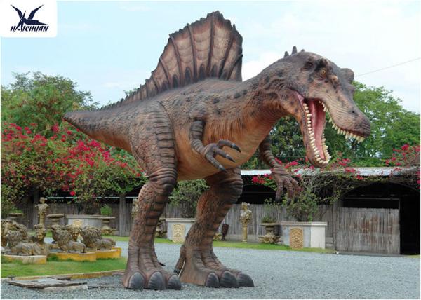 Buy cheap Attractive Animatronic Jurassic Dinosaur Garden Ornaments Mouth Movement With Sounds from wholesalers