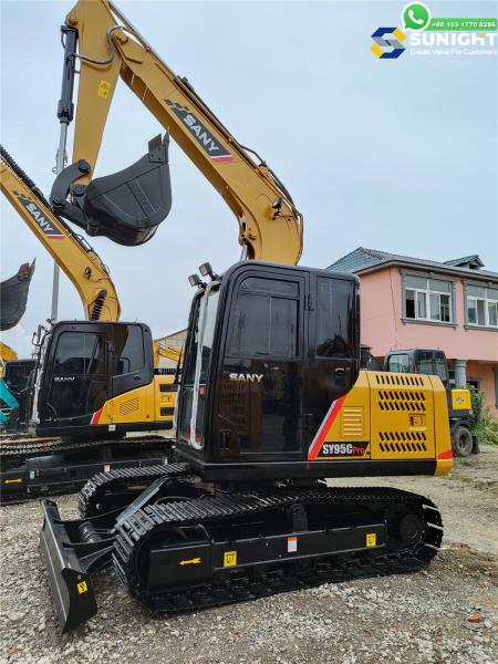 Buy cheap CHINA Original High Efficient Used SANY SY95 Crawler Excavator In Great Condition mini Digger from wholesalers
