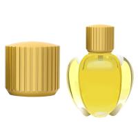 Buy cheap OEM Round Gold Plated Zinc Alloy Perfume Cap Good Hand Feeling And Corrosion product