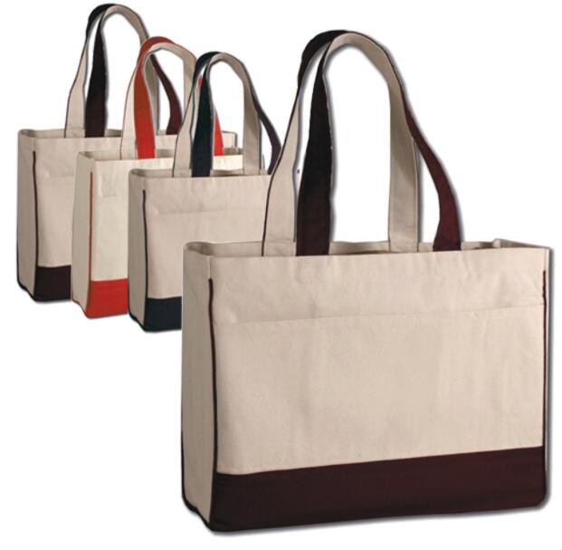 Free Sample Reusable strong 12oz canvas tote bag with your logo cotton shopping handle bag,bleached cotton drawstring ha