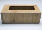 Custom Logo Natural Color Type Bamboo Gift Box With Clear Glass Top Window