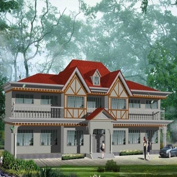 Buy cheap 87m2 3 Bedroom Modular Modern Building Cheap Prefab Steel Homes Villa Luxury Houses prefab house building from wholesalers