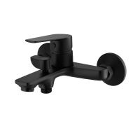 Buy cheap Brass Bath Shower Faucet Surface-Mounted Single Lever Matt black product