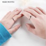 2.6g 0.75in Sterling Silver Jewelry Rings 18k Anniversary Shooting Star Ring