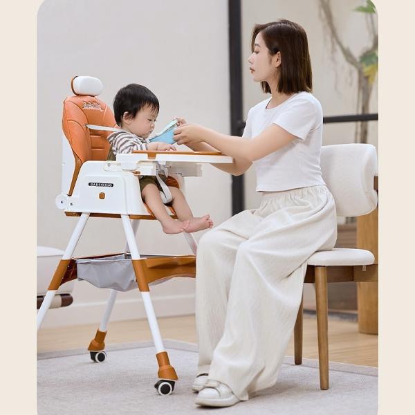 Buy cheap EN71 Certified High Plastic Baby Dining Chair Baby Feeding Table Adjustable Height from wholesalers