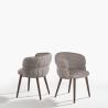 Buy cheap Merge Contemporary Coulisse Armchair / Classic Desig Leather Arm Chairs from wholesalers