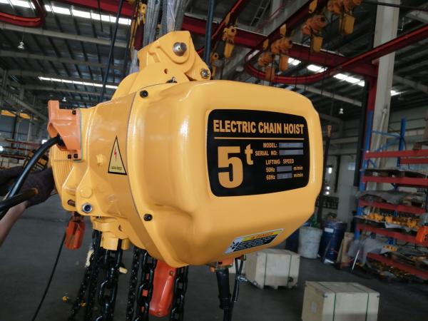 Buy cheap 1 Ton 2 Ton 5 Ton Low Headroom Electric Chain Hoist For Warehouse from wholesalers