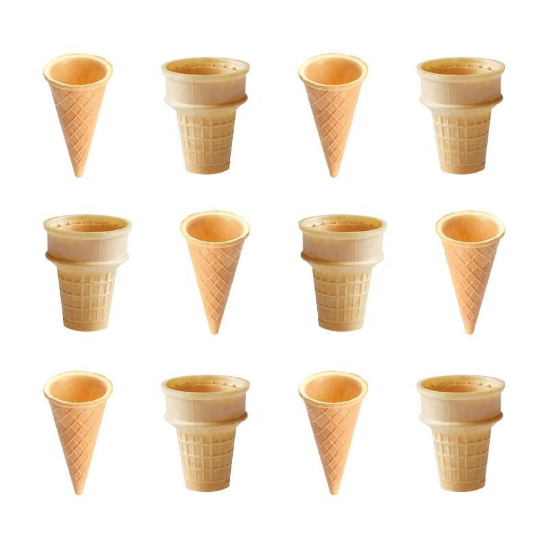 High Productivity Commercial Ice Cream Cone Machine 30pcs/Min 3.6KW 80 KG