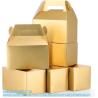 Buy cheap Gable Candy Treat Boxes, Small Goodies Gift Boxes With Handle, Dessert Boxes Favor For Wedding, Birthday Party from wholesalers