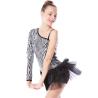 Buy cheap Beautiful Sequins Jazz Tap Costumes Diagonal - Neck Biketard Dance Costume from wholesalers