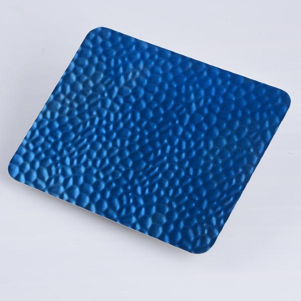 Buy cheap PVD Blue 2B Finished Stainless Steel Sheet Plate 3mm 316 304 Honeycomb Stamped from wholesalers