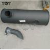 Buy cheap TOT E325D Excavator 3116 Engine Exhaust Muffler ISO9001 from wholesalers