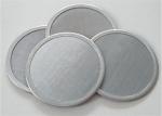 Rimmed 304 Stainless Steel Wire Cloth 65mm Diameter For Filtration