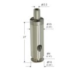 Buy cheap Adjustable Nickel Plated Brass Wire Gripper 10mm Dia 27mm Length YW86065 from wholesalers