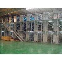 Buy cheap customized 3 tier 150 - 500KG steel mezzanine floor for Auto parts industry product
