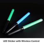 Concert Cheering LED Glow Sticks , Personalized Light Up Foam Sticks