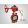 Buy cheap Fire Protection Resilient Seated Butterfly Valve With Tamper Switch from wholesalers