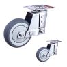 Buy cheap TPR 5 Inch Locking Swivel Casters , 120kg Capacity Small Spring Loaded Casters from wholesalers