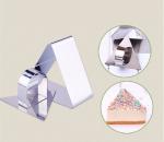 RK Bakeware China Foodservice NSF Triangle Mousse Cake Ring Stainless Steel Ring