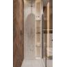 Buy cheap Black And Orange Customized Bathroom L Shaped Bathroom Cabinet ISO9001 from wholesalers