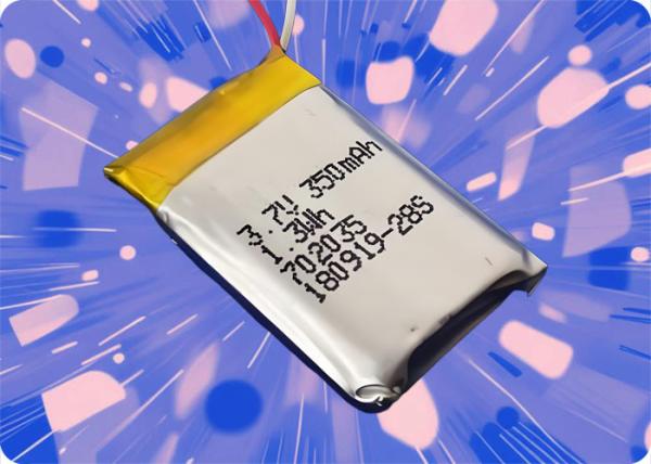 Buy cheap 350mAh 3.7 V Li Ion Battery 300 Cycles Battery For Robot Devices from wholesalers