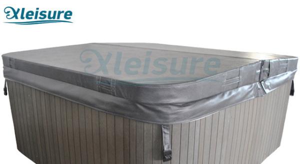 Buy cheap Graphite Rectangle Spa Insulation Lid Vinyl Hot Tub Spa Covers For Barrel Hot Tub from wholesalers