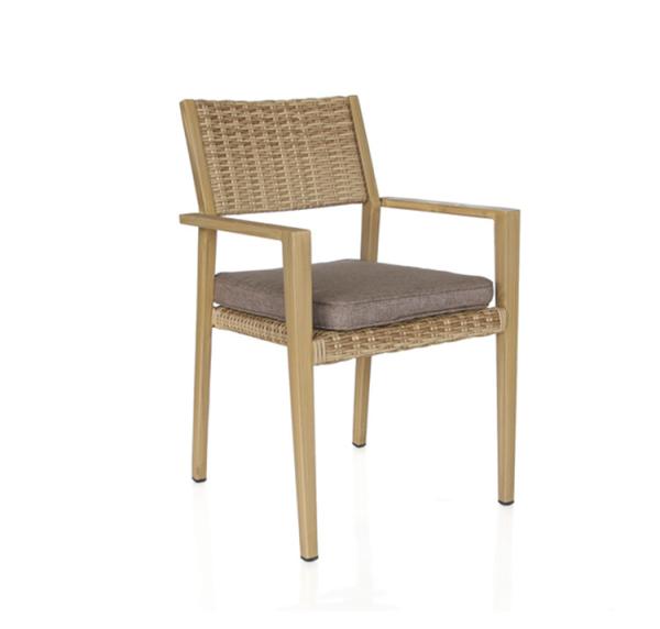 Buy cheap 60cm Width Rattan Garden Dining Chairs from wholesalers
