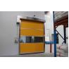 Buy cheap Industrial PVC High Speed Shutter Door Interior 304 Stainless Steel Frame from wholesalers
