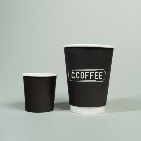 Buy cheap Biodegradable disposable paper cup custom logo single and double-layer coffee paper cup from wholesalers