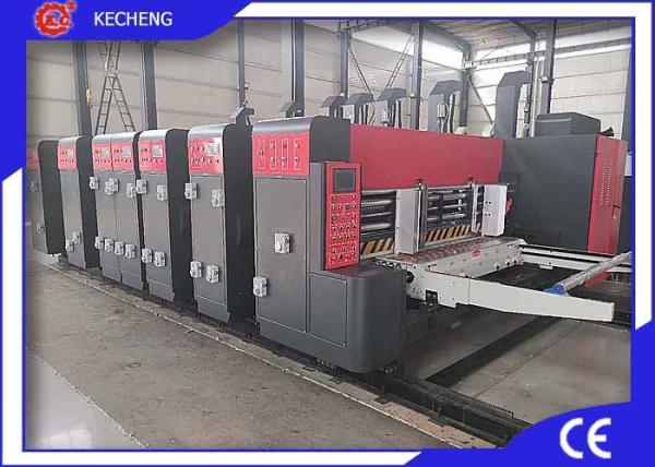 Buy cheap 4 Color Top Printing Flexo Printer Slotter Machine from wholesalers