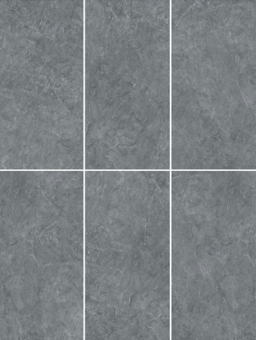 Acid-Resistant 24"X48" Gray Matte Half Polished Finish Curtain Background Wall Tile For Building And Park