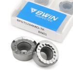 Rpgt 08t2 Carbide Cutter Inserts Milling Aluminum Coated Finishing Cutting Blade