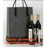 Buy cheap Popular Style Colours Felt Wine Bag Hollow Out, Cute fashion Designer Santa pants felt wine bag, TOTE Felt Gift Wine Bag from wholesalers