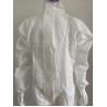 Buy cheap Type 5 & 6 Coverall Waterproof Microporuous Medical Protection Suit White With Hood from wholesalers
