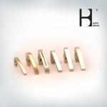 Wearproof H59 Copper Alloy Pen Profiles With Smooth Surface