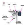 Buy cheap SUS 304 Garlic Processing Machine / Chili Or Onion Cutting Equiment from wholesalers