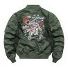 Buy cheap Windbreak Bomber Men's Embroidered Jacket Casual Lightweight from wholesalers