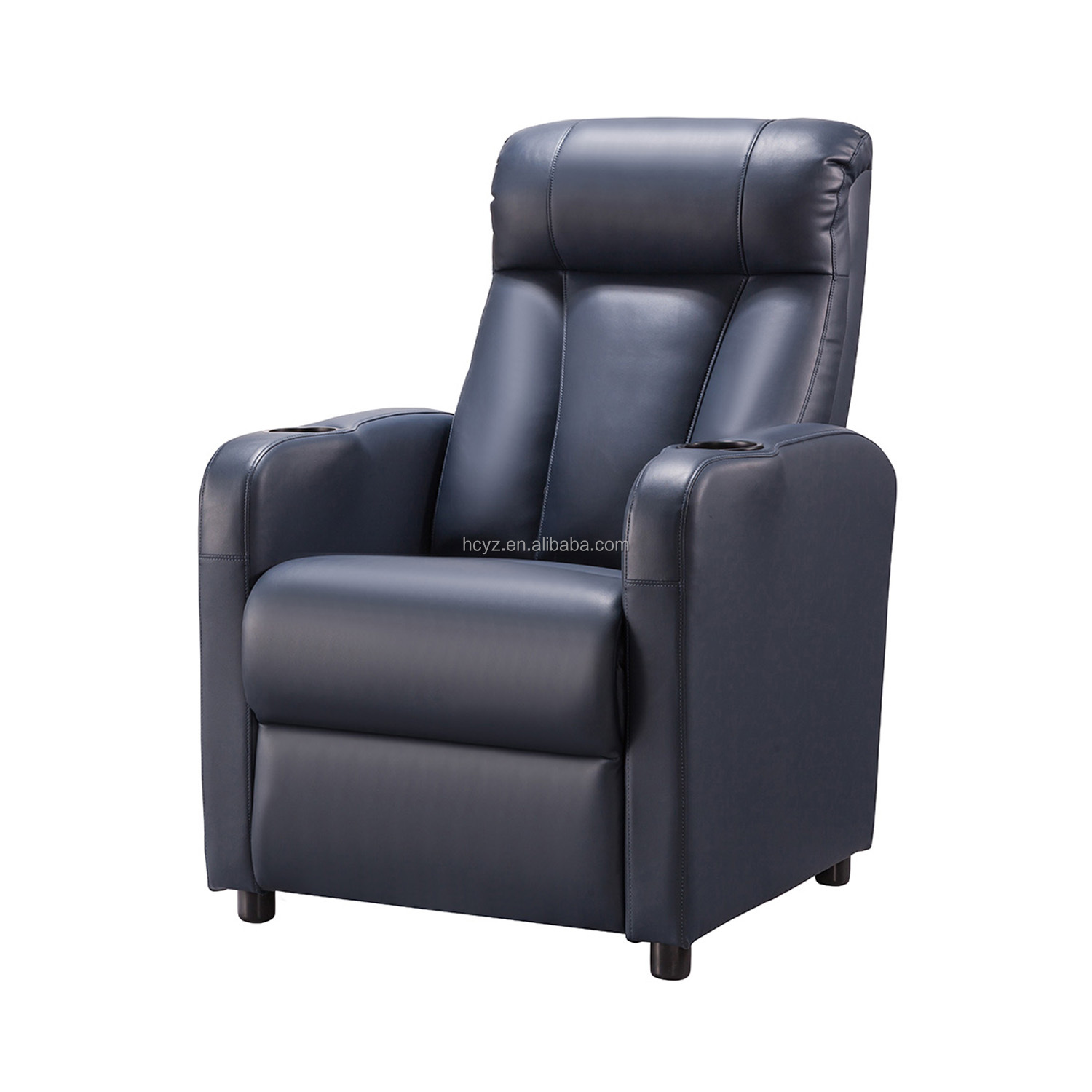 Home Theater Chair Changeable Genuine Leather Theater Chairs with Electric Recliner