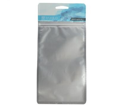 PO plastic self adhesive opp header bag for hair extension packaging