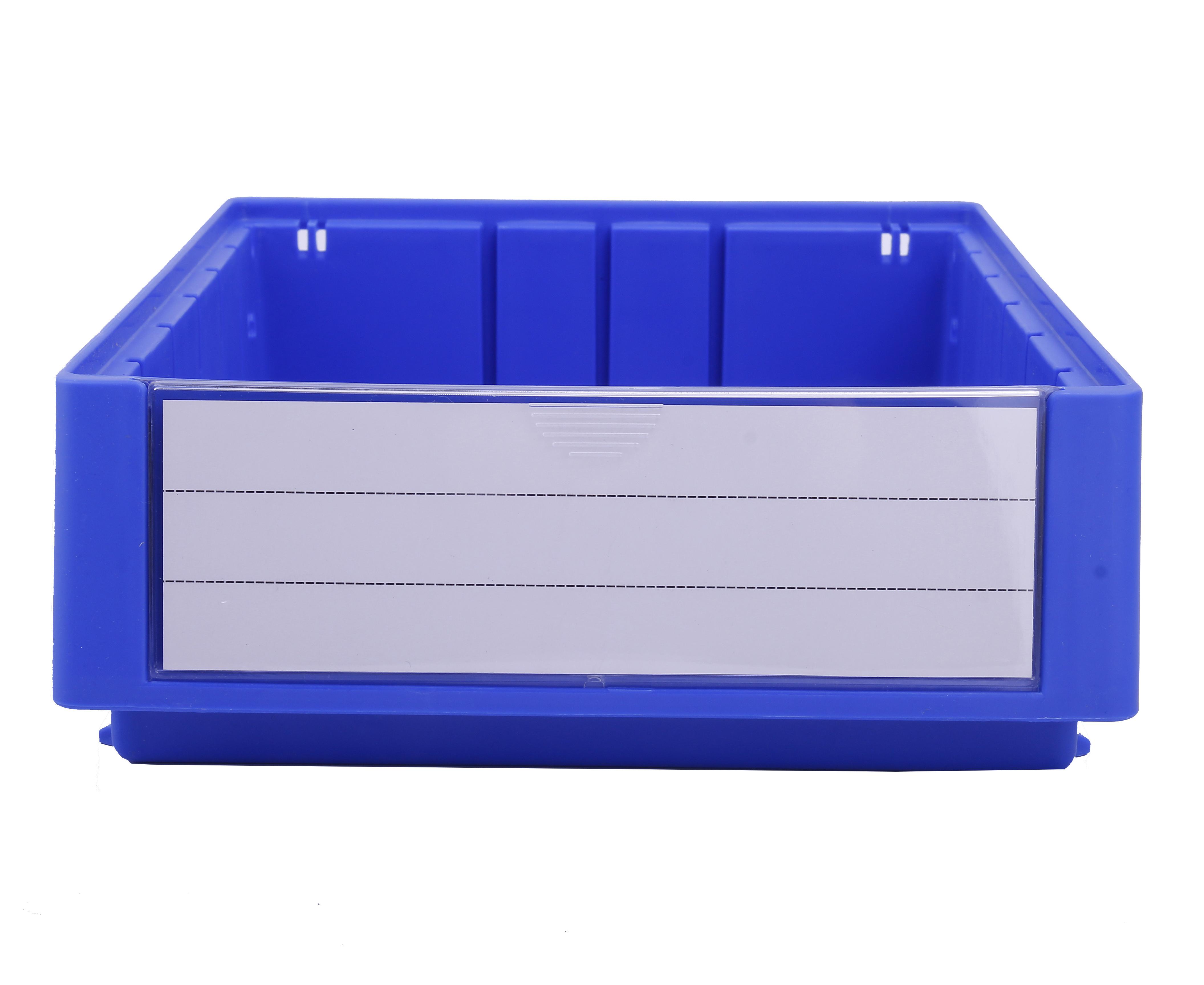 -Made Plastic Document Storage Bin for Stacking on Workbenches in Customized Color