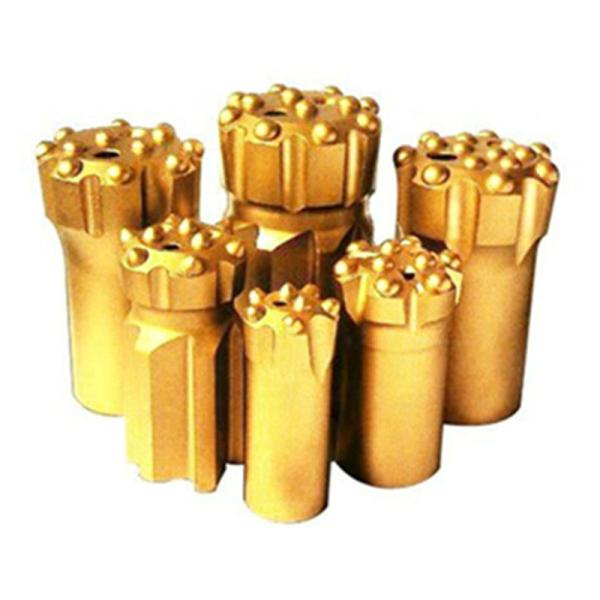Buy cheap Button bits T38-76 golden color drilling for marble and granite stone from wholesalers