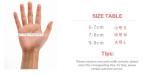 Non Toxic White Surgical Gloves , Vinyl Exam Gloves