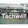 Buy cheap Steel 0.3mm - 0.6mm Mobile / Portable Gutter Roll Forming Machine for Rainwater Gutter from wholesalers