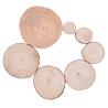Buy cheap Bark Log 12cm Unfinished Wood Crafts Natural Wood Slices from wholesalers