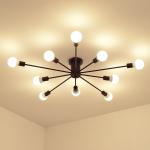 Retro Spider Chandelier 6/8/10 Sockets Lighting Vintage dining room living room