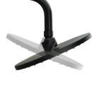 8 Inch Dia203mm 10mm Thickness Bathroom Rain Shower Heads