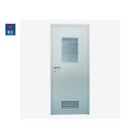 Buy cheap Air Tight Steel Swing Iron Glass 30min Fire Doors For Hospitals product