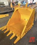 Q355B PC312 Excavator Heavy Duty Bucket Wear Resistance