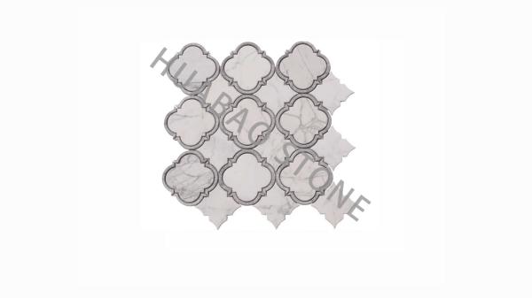 Decorative Outdoor Mosaic Tiles Practical Attractive High Gloss Finish Refined